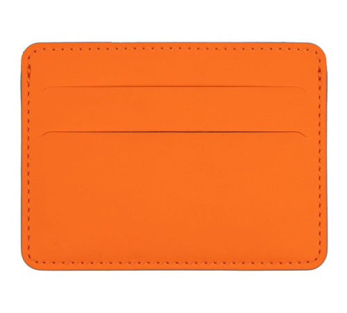 Чехол для карточек Shall Simple, оранжевый