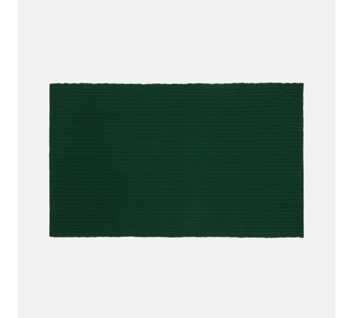 Плед Braidera, темно-зеленый (хвойный)