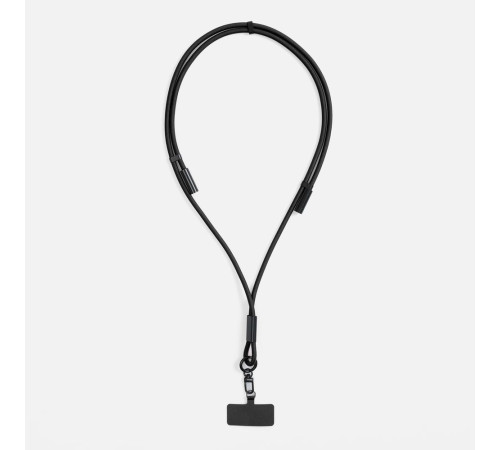 Кабель-ланьярд energyFlex Power Delivery 60 Вт, черный