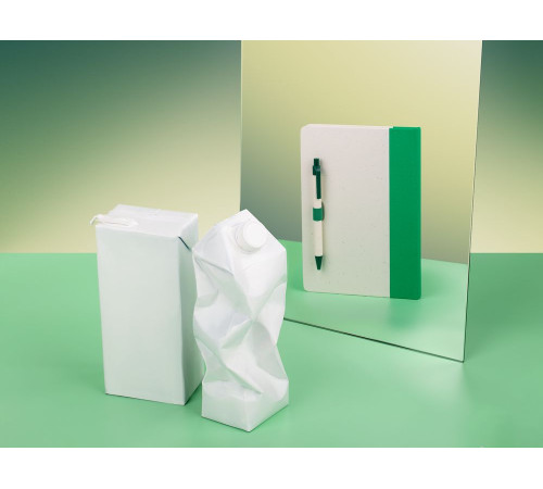 Ручка шариковая MilkMake, зеленая