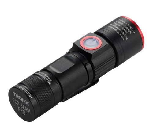 Аккумуляторный фонарик Eco Beam Pro, черный