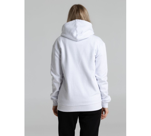 Толстовка на молнии с капюшоном Unit Siverga Heavy, белая