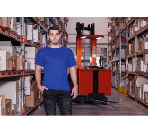 Футболка унисекс T-Bolka 180, бирюзовая