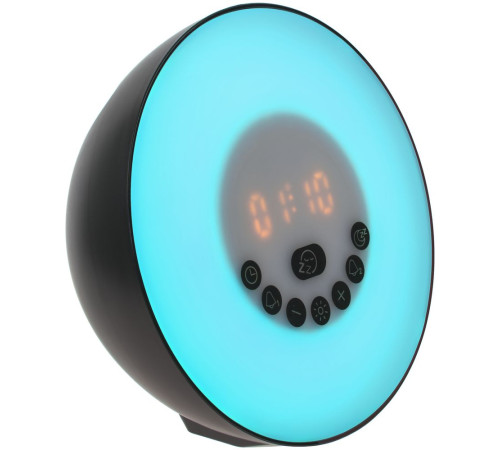 Лампа-колонка dreamTime для пробуждения светом и музыкой, черная