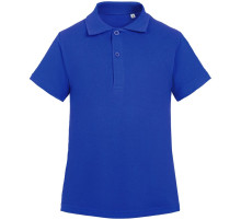 Рубашка поло детская Virma Kids, ярко-синяя