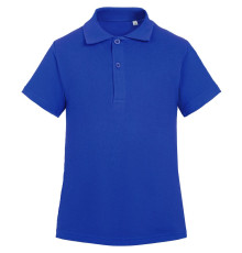 Рубашка поло детская Virma Kids, ярко-синяя