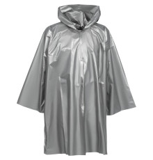 Дождевик-плащ CloudTime, серебристый
