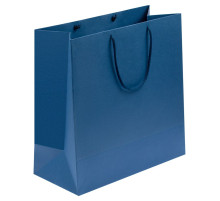 Пакет бумажный Porta L, синий