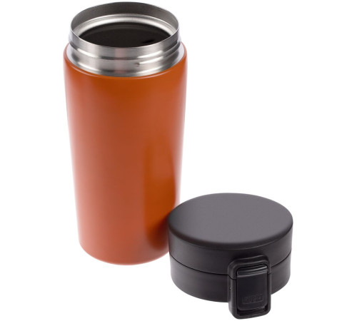 Термостакан с ситечком No Leak Infuser, оранжевый