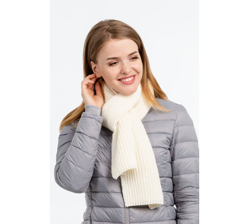 Шарф Nordkapp, молочно-белый