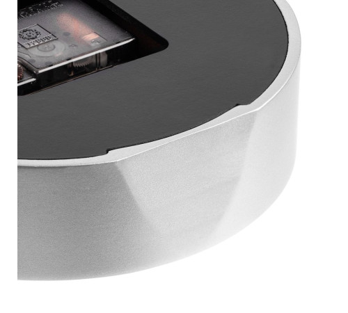 Часы настольные Bronco XXS Sparky, серебристые