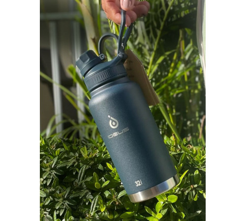 Термобутылка Fujisan XL 2.0, темно-синяя