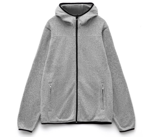 Куртка с капюшоном унисекс Gotland, серая