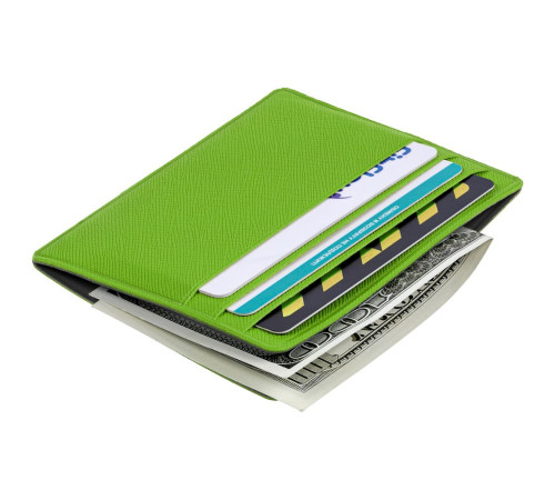 Чехол для карточек Devon, зеленый