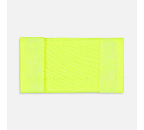 Лейбл тканевый Epsilon, XXS, желтый неон