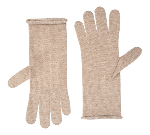 Перчатки Alpine, удлиненные, бежевые