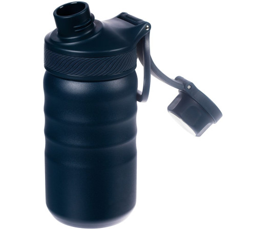 Термобутылка Fujisan 2.0 без логотипа, темно-синяя