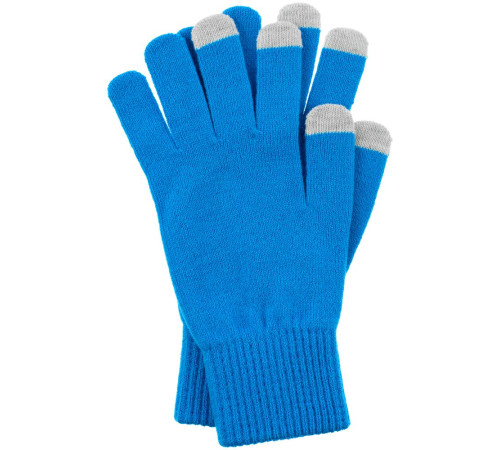 Перчатки сенсорные Urban Flow, ярко-голубые