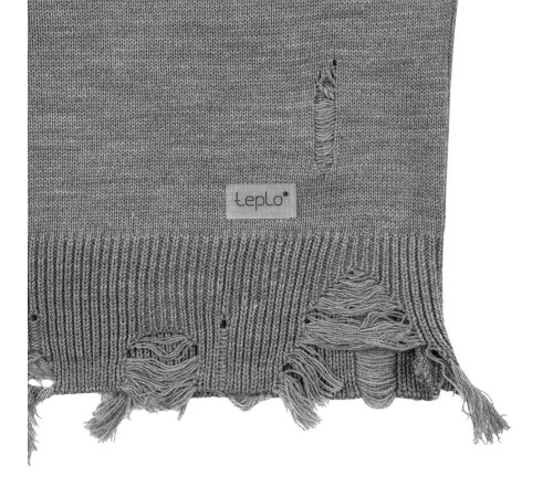 Джемпер оверсайз унисекс Grunge в сумке, серый