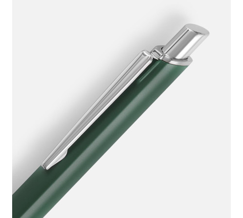 Ручка шариковая Konvent, матовая, зеленая