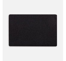 Наклейка тканевая Lunga, L, черная