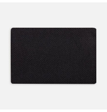 Наклейка тканевая Lunga, L, черная