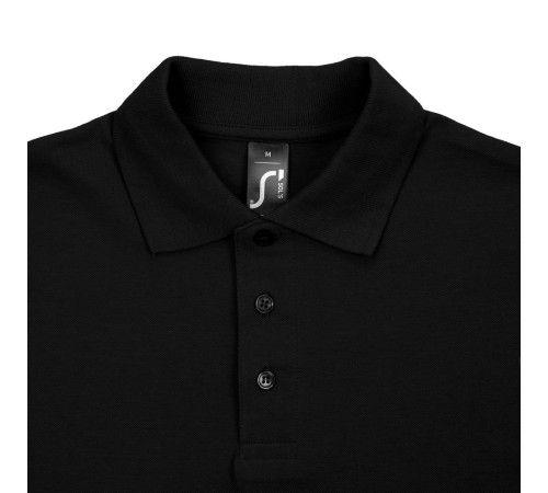 Рубашка поло мужская Spring 210, черная