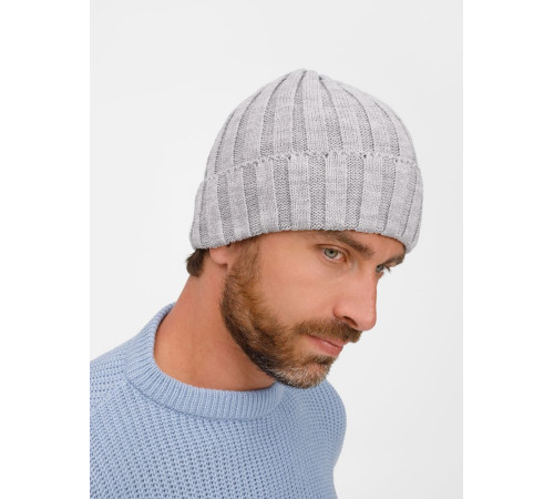 Шапка Metelitsa, серебристо-серый меланж