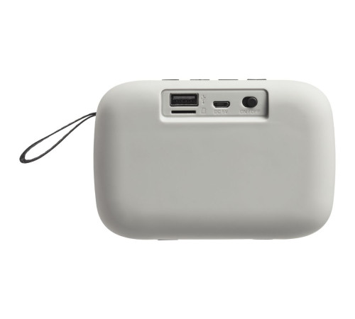 Беспроводная колонка Borsetta, светло-серая