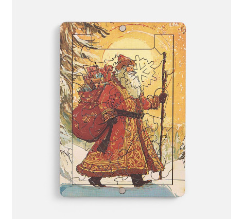 Пазл фигурный «Дед Мороз»