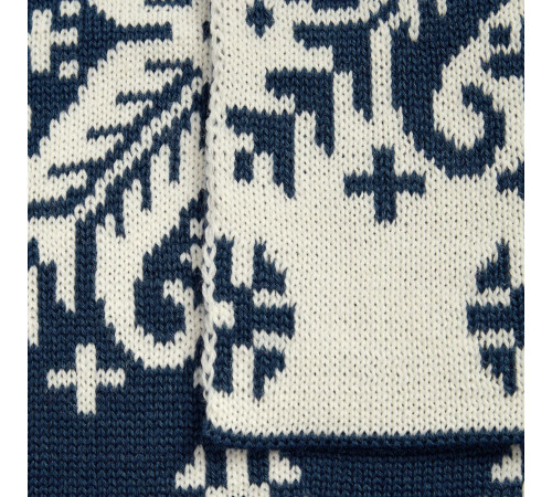Шарф Wintertude M, синий с белым