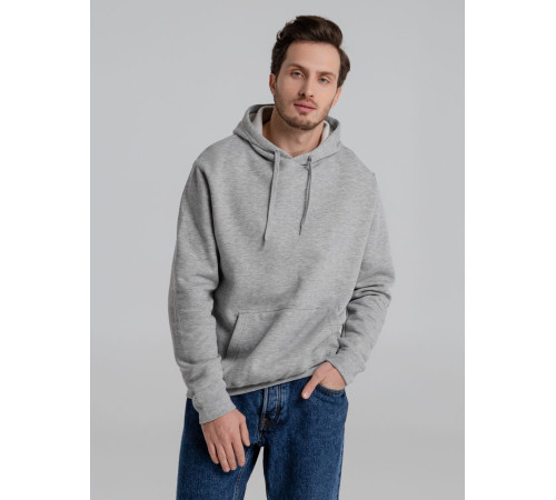 Толстовка с капюшоном Slam 320, серый меланж