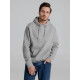 Толстовка с капюшоном Slam 320, серый меланж