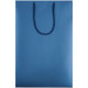 Пакет бумажный «Блеск», средний, синий