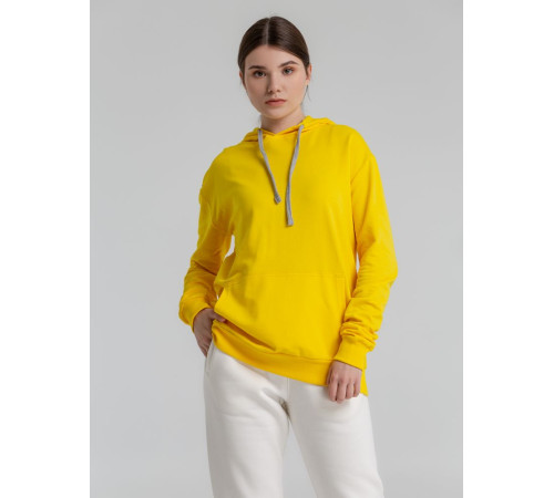 Толстовка с капюшоном Unit Kirenga, желтая