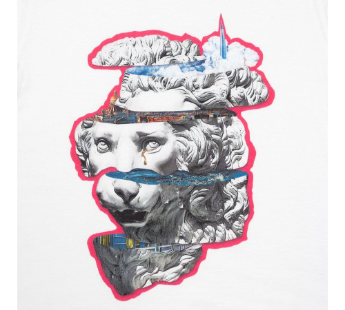 Футболка женская «Смотри вглубь», белая