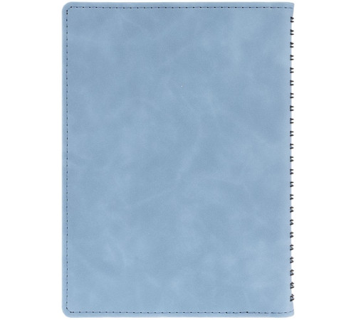 Ежедневник Spring Urban на заказ, недатированный, голубой