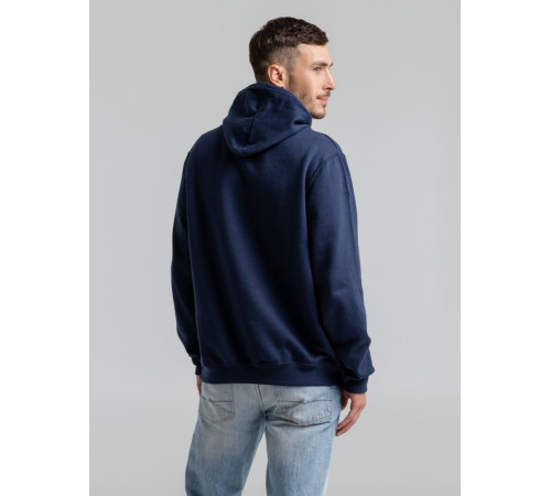 Толстовка с капюшоном Snake II темно-синяя