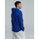 Толстовка на молнии с капюшоном унисекс King, ярко-синяя