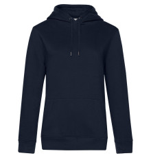 Толстовка с капюшоном женская Queen, темно-синяя