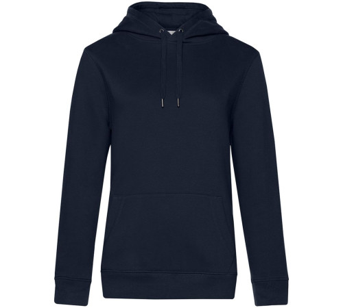 Толстовка с капюшоном женская Queen, темно-синяя