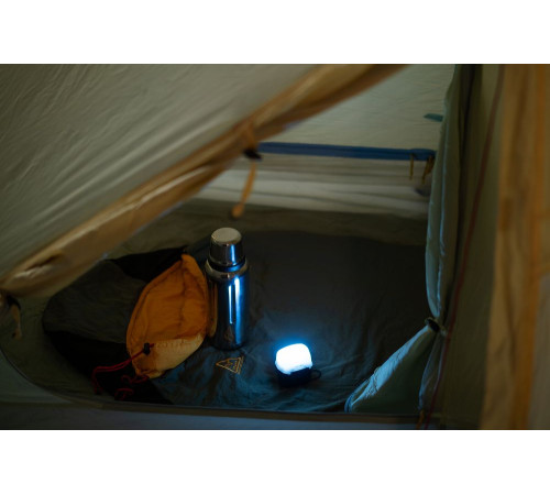 Многофункциональный светодиодный фонарь Klar, серый