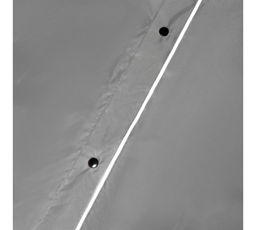 Дождевик со светоотражающими элементами Rainman Blink, серый