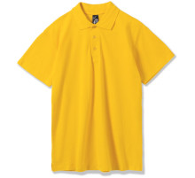 Рубашка поло мужская Summer 170, желтая