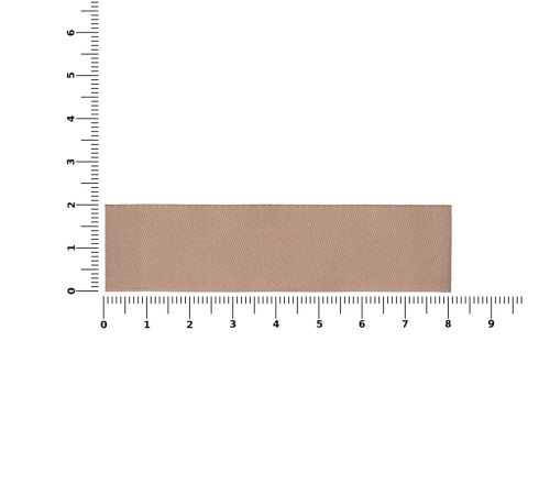 Лейбл тканевый Epsilon, S, бежевый