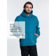 Худи Kulonga Oversize, бирюзовое