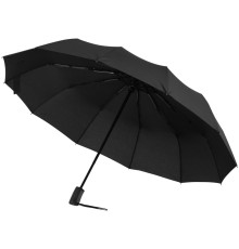 Зонт складной Fiber Magic Major с кейсом, черный