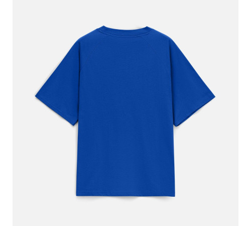 Футболка унисекс оверсайз T2, синяя