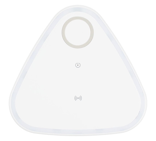 Станция беспроводной зарядки с антистрессом Countdown, белая