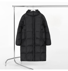 Пуховик унисекс Kapsula, черный